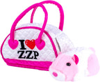ZhuZhu City Hámster y Transportador Acolchado Jilly el