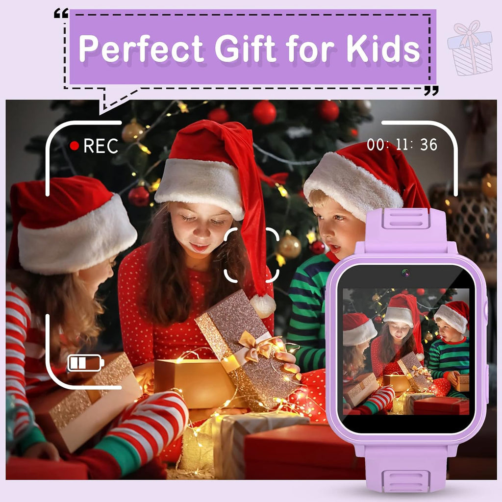 Relojes inteligentes para niños, regalos para niñas de 3 a 12 años