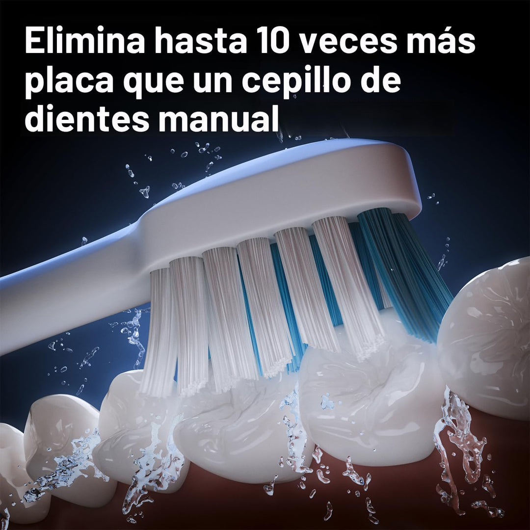 Aquasonic Duo - Cepillos de dientes eléctricos de carga inalámbrica...