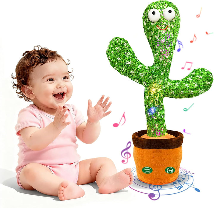 Hunfur Juguete de cactus parlante que imita el baile, regalo divert...