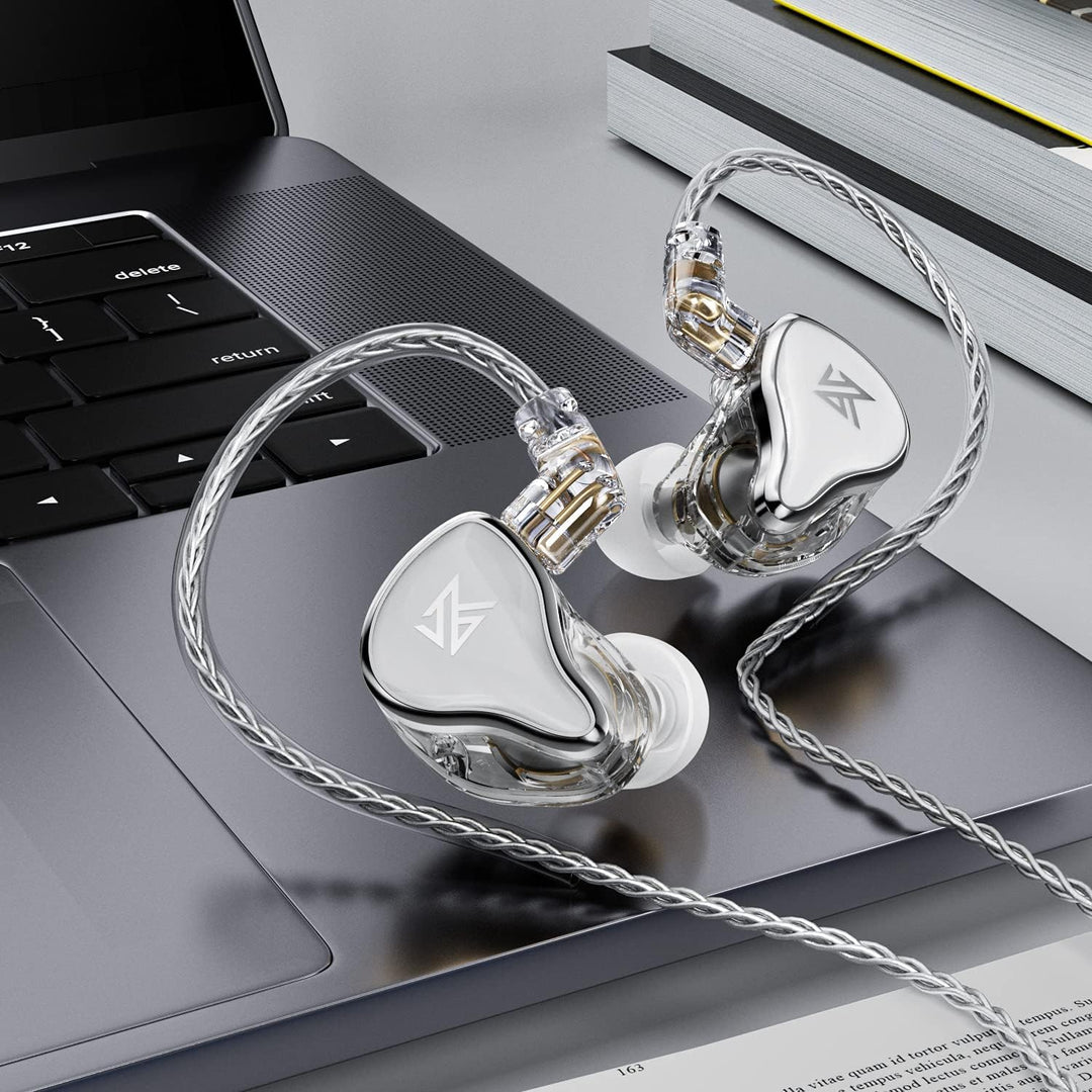 KZ ZAS 7BA+1DD - Auriculares intrauditivos, 16 unidades, híbridos,...