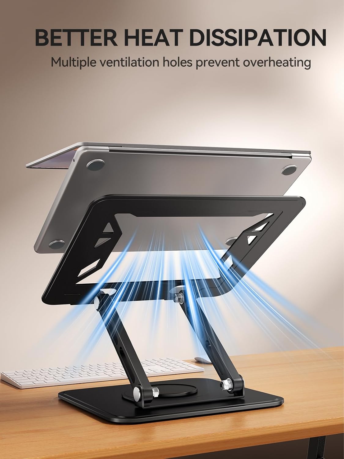 tounee Soporte para computadora portátil para escritorio, soporte a...