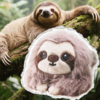 uoozii Animales de peluche con peso de perezoso de 24 pulgadas