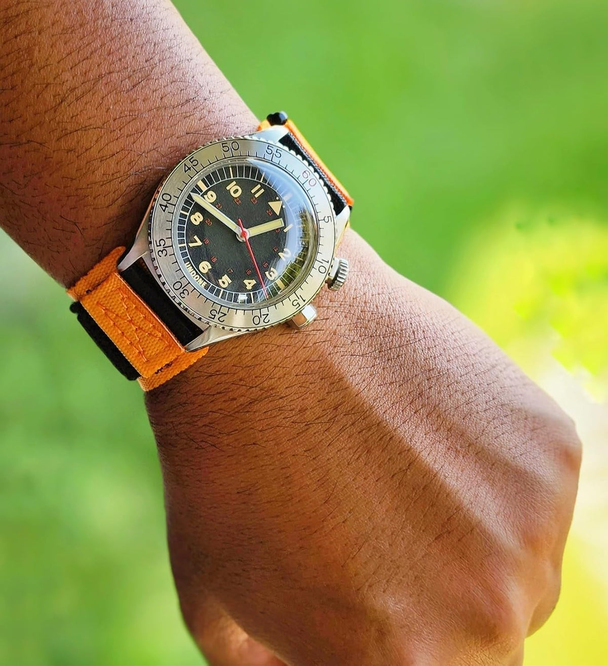 Correa de reloj de liberación rápida de 0.709 in compatible con Garmin Venu 3S / Vivoactive 4S / Venu 2S / Vivomove 3S, Forerunner 255s/265S Correa de repuesto de nailon con velcro