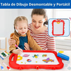 Caballete para niños, tablero de dibujo artístico de doble cara, juguetes de 3 a 4 años, regalos de cumpleaños