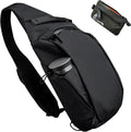 ALPAKA Metro Crossbody y bolsa con cremallera Pro – 7.5L bolsa cruzada para hombre, mochila bandolera – Se adapta a tablet de 11 pulgadas con cremallera YKK – Cartera delgada con cremallera con