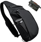 ALPAKA Metro Crossbody y bolsa con cremallera Pro – 7.5L bolsa cruzada para hombre, mochila bandolera – Se adapta a tablet de 11 pulgadas con cremallera YKK – Cartera delgada con cremallera con