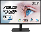 ASUS Monitor 1080P de 24 pulgadas (VA24DQSB) - Full HD, IPS, 75 Hz,...