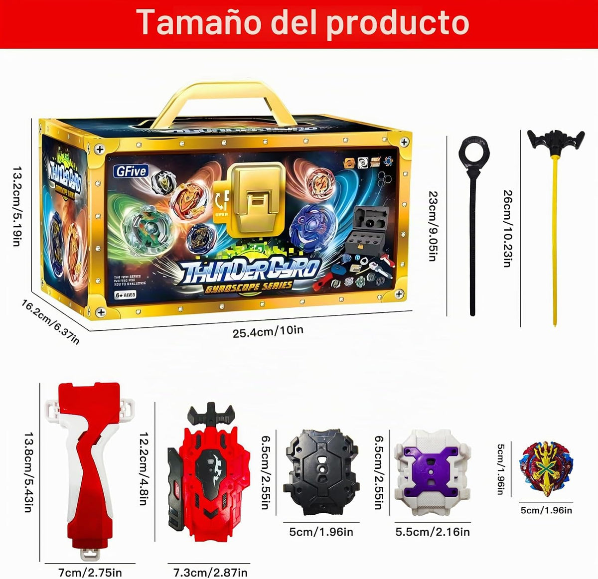 X Pro Battling Tops - Juego de 12 unidades mejoradas con 3 lanzadores