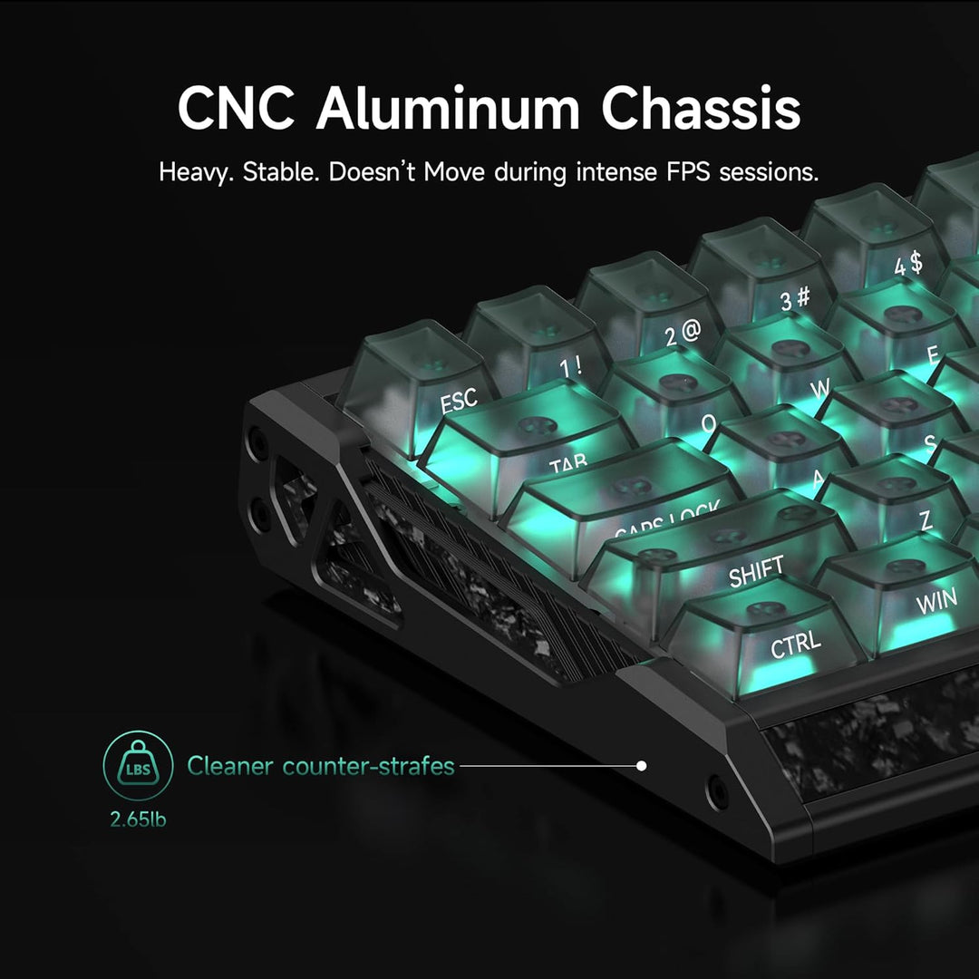 IQUNIX Teclado EV63 Hall Effect Gaming 60% | Interruptor magnético...