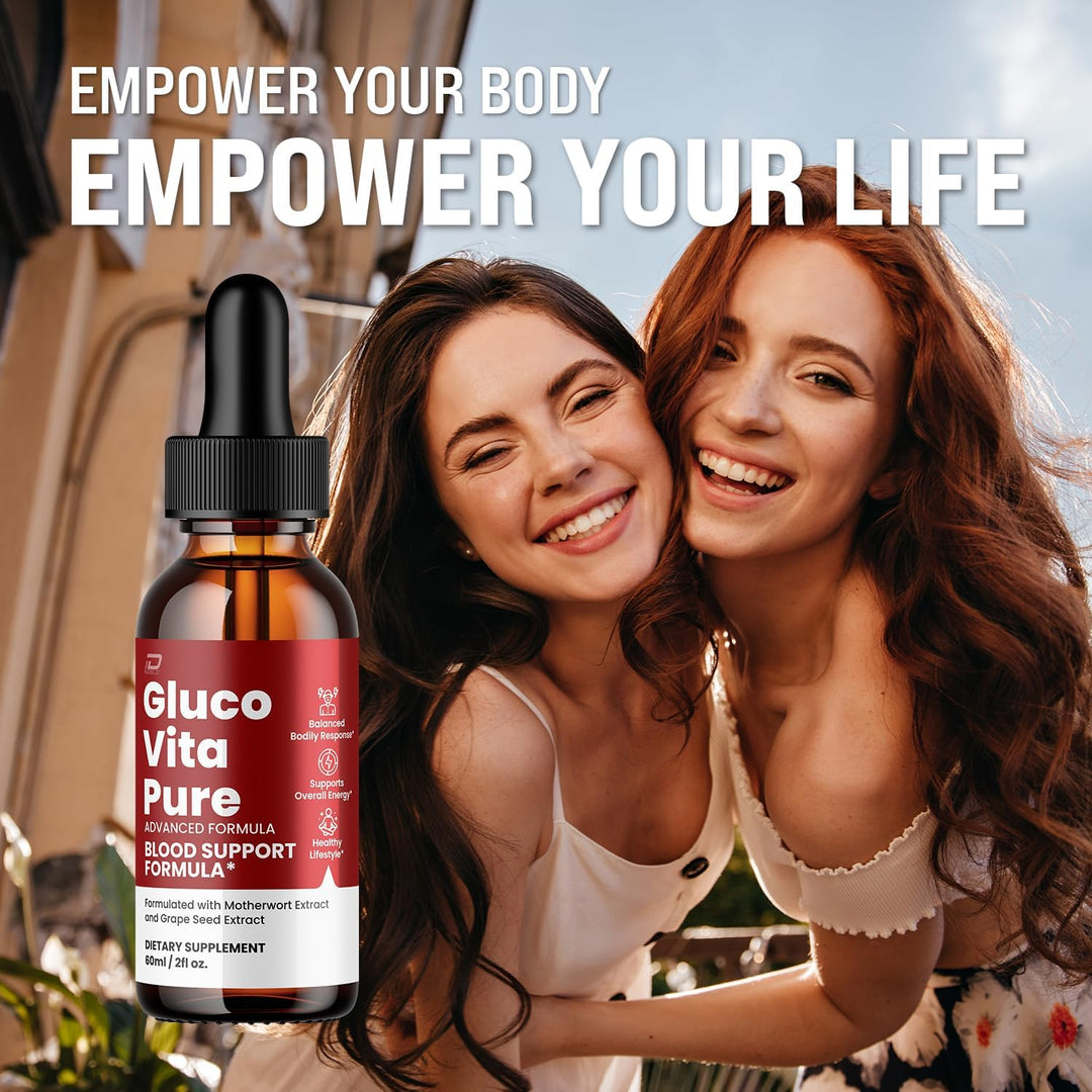 Gluco Vita Pure Drops Healthy Formula - GlucoVita Pure Liquid All N...