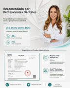RANVOO AirJet X5 Cepillo de dientes eléctrico, recomendado por dentistas, gris