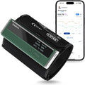 Checkme Monitor de presión arterial para uso doméstico: puño superior del brazo, máquina Bluetooth BP, lecturas precisas en 30 segundos, aplicación habilitada para iOS y Android