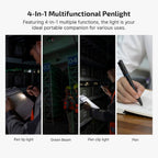 OLIGHT O'Pen 3 Pen - Linterna EDC recargable USB-C, color negro