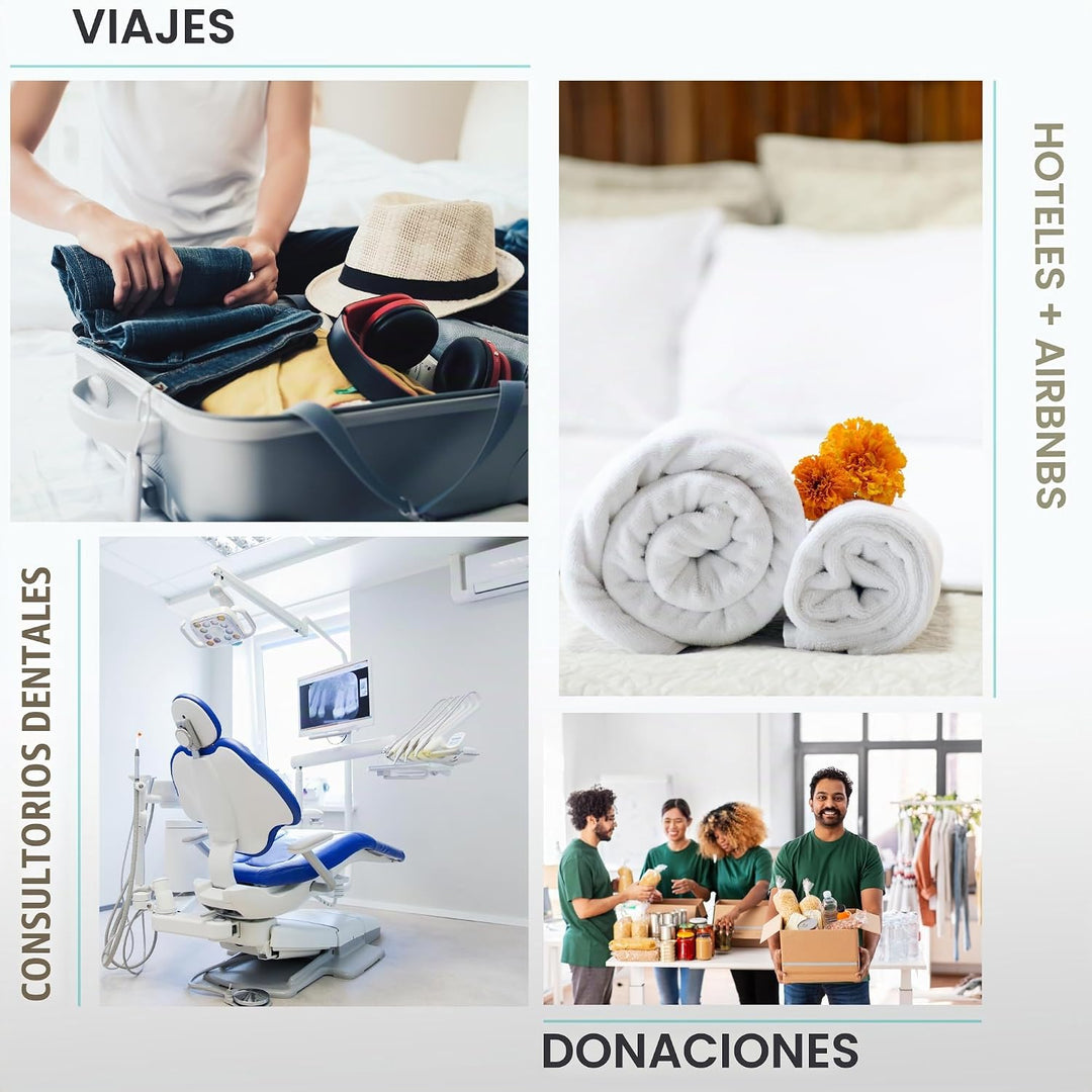 104 paquetes de cepillos de dientes a granel con tapas protectoras,...
