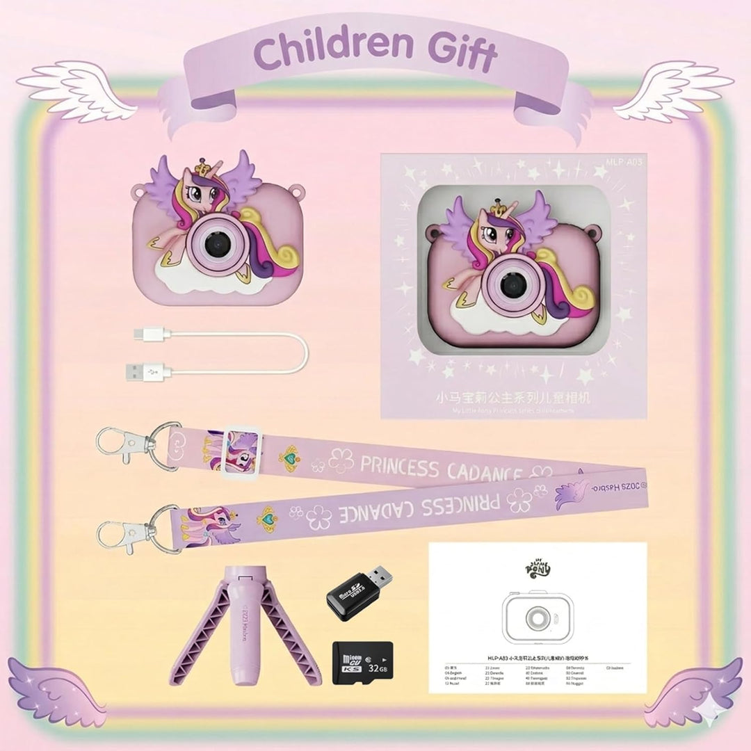 My Little Pony Princess Series Cámaras para niños, cámaras digitale...