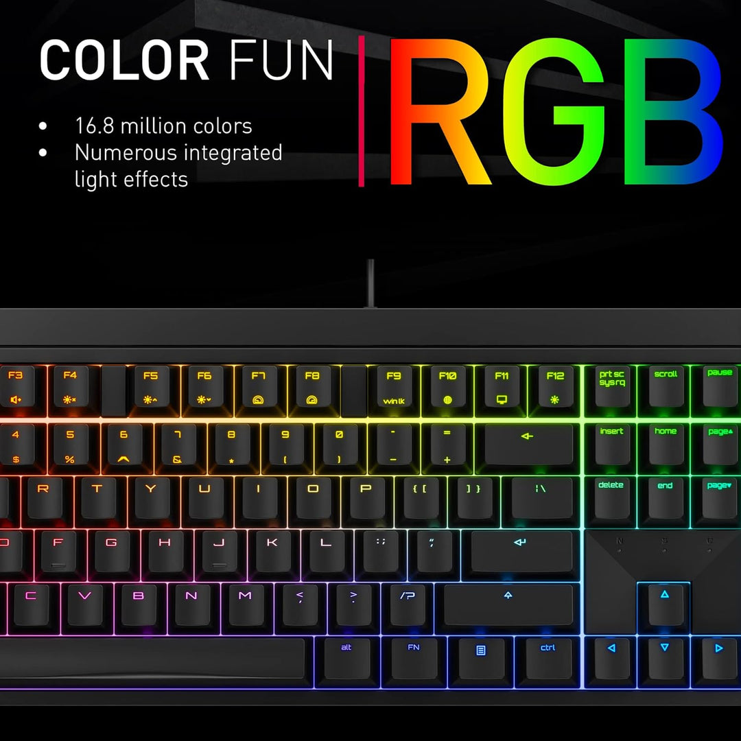 Cherry Xtfy MX 2.0S Teclado mecánico para juegos con cable con nuev...