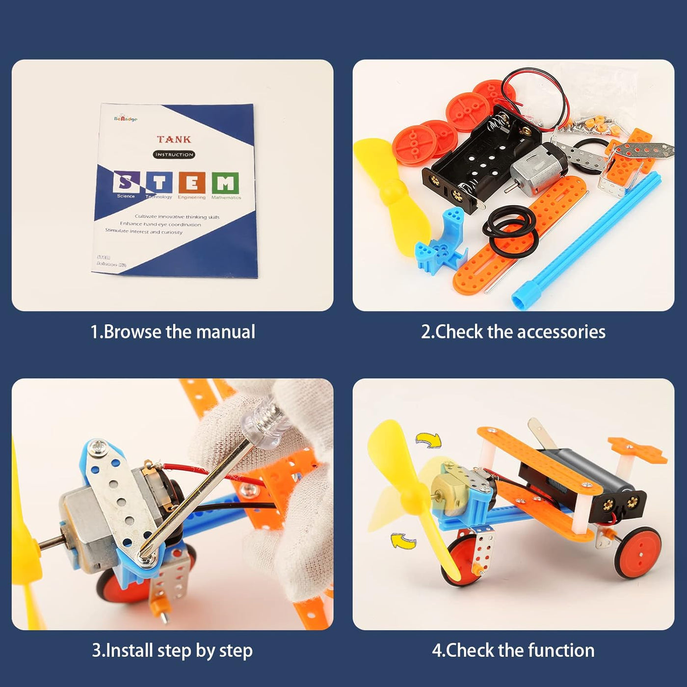 Kits de STEM para niños manualidades 6-8 8-12 regalos para