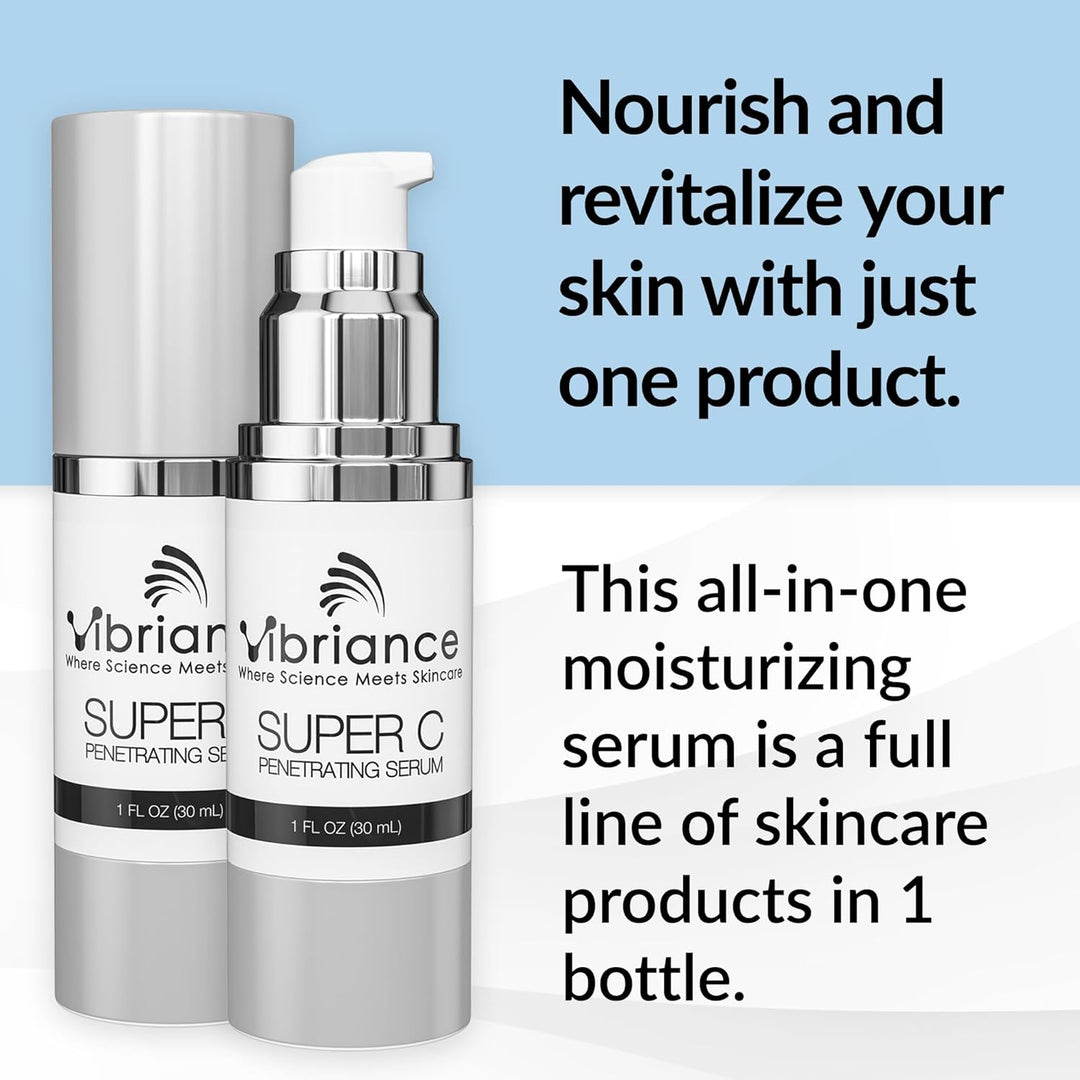 Vibriance Super C Serum para piel madura, fórmula vitamínica todo e...
