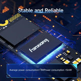 fanxiang SSD NVMe de 2 TB PCIe Gen4 M.2 SSD para PS5, hasta 5000 MB...