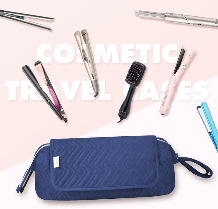 Leudes Bolsa de Viaje para Herramientas de Cabello para Mujeres Res...
