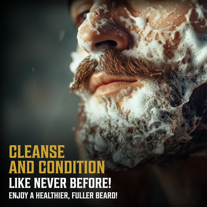 Viking Revolution Set de lavado y acondicionador para barba - Tabac...