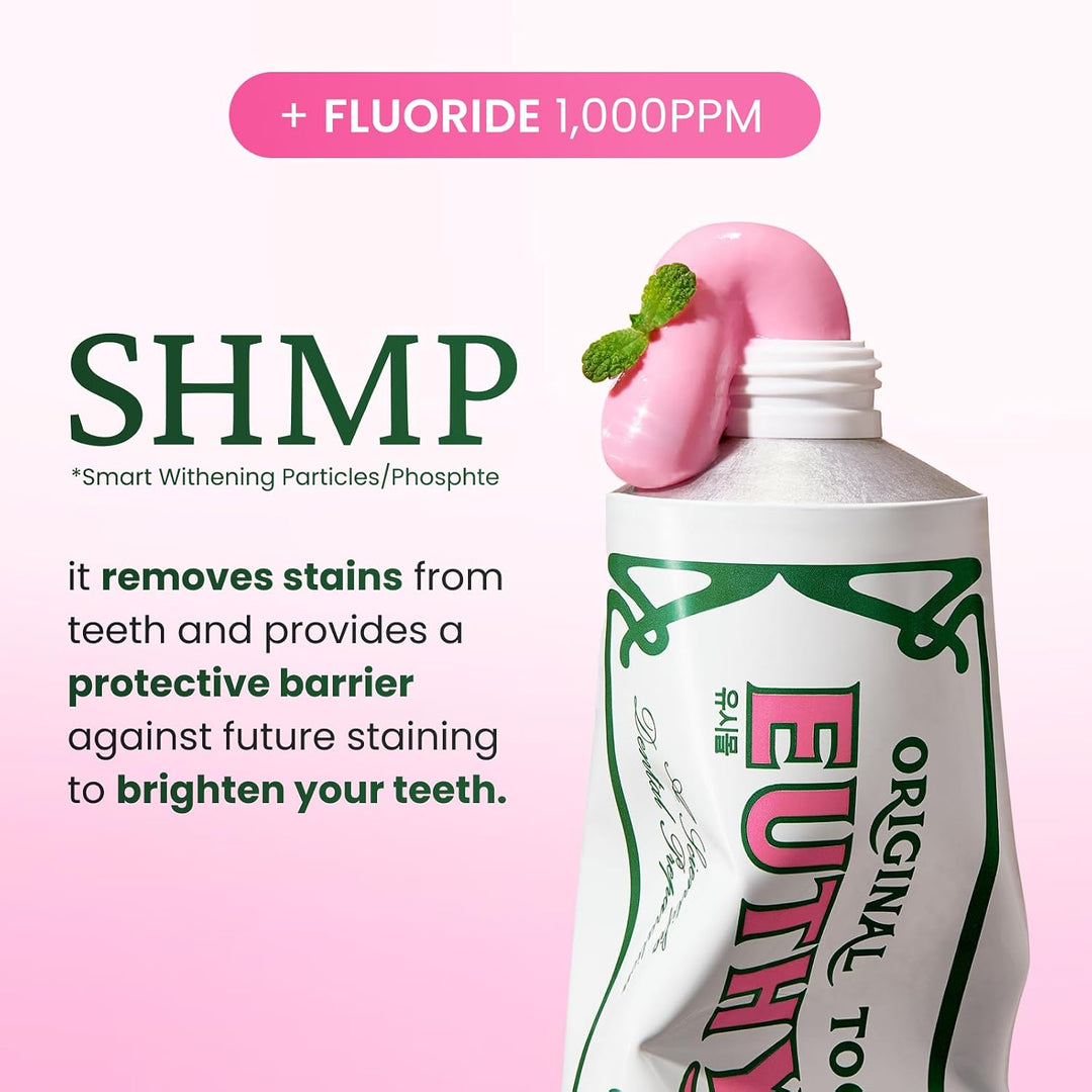 EUTHYMOL Pasta de dientes blanqueadora, eliminación de manchas en 2...