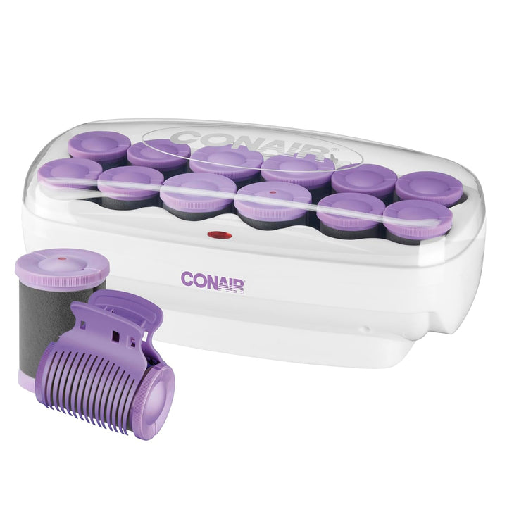 Conair Rodillos calientes para cabello largo, mediano y corto, 12 r...
