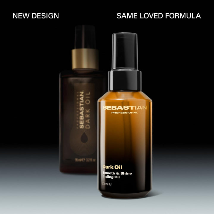 Sebastian Aceite oscuro profesional suave y brillante para peinar |...