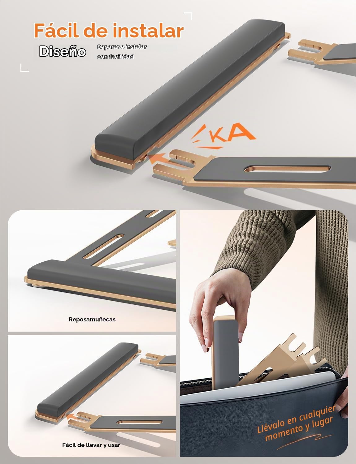 LOXP Soporte para computadora portátil para escritorio, soporte par...