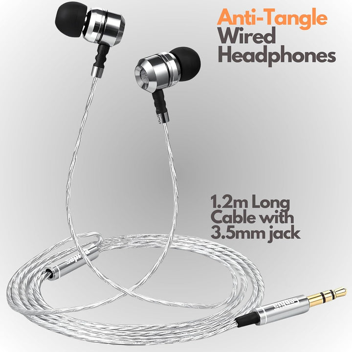Sephia Auriculares con cable SP3060 audio HD impulsado por