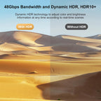 Cable HDMI 2.1 RyzzRooa 8K de 10 pies, paquete de 5, ultra alta velocidad