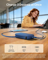 Belkin Banco de energía con cargador portátil de 10000 mAh y 45 W c...