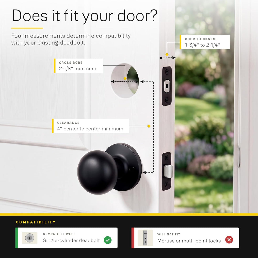 Yale Security Assure Lock 2 Cerrojo, Cerradura Inteligente de Puert...