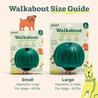 WOOF Walkabout - Rompecabezas para perros, juguete de alimentación lenta