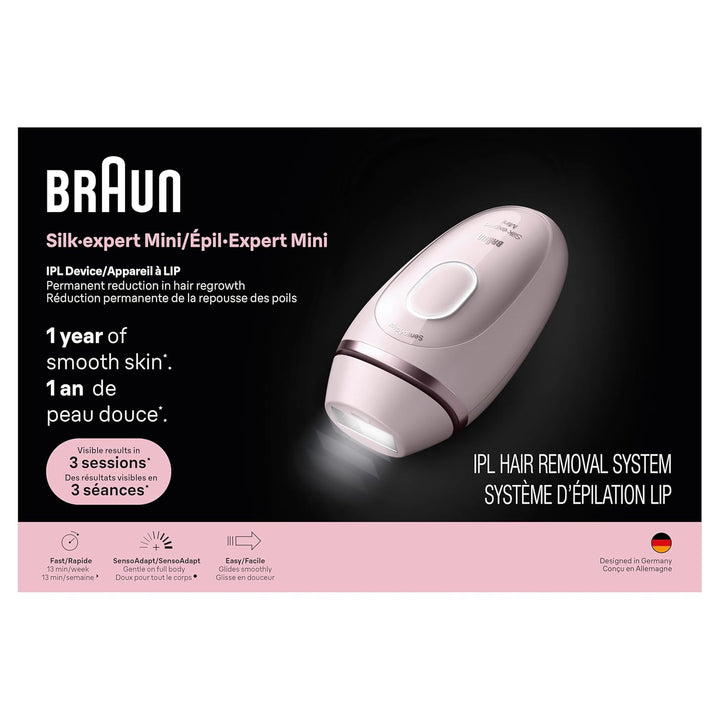 Braun IPL Mini, Seda·Expert Mini, Depilación IPL para Mujeres y Hom...