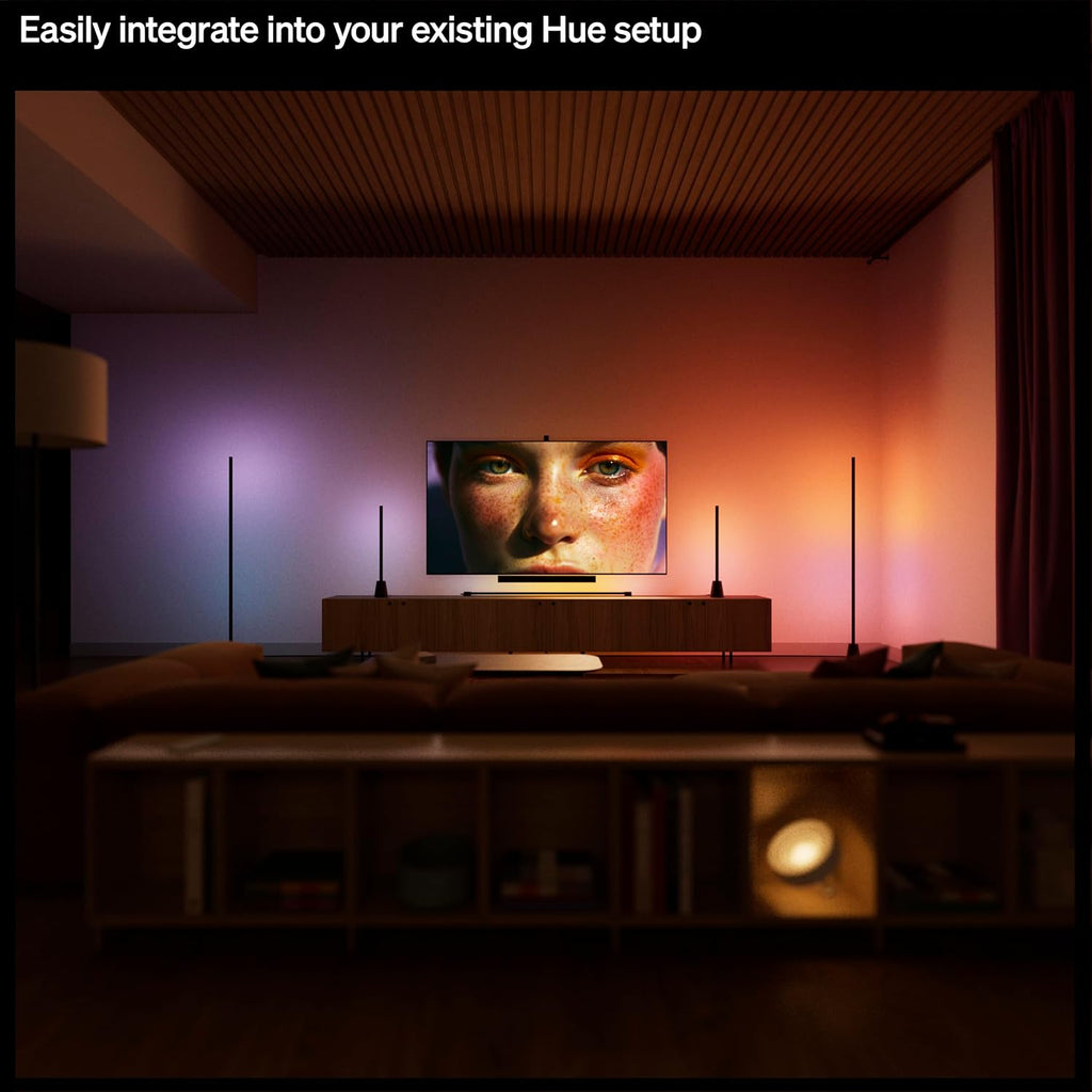 Philips Hue Sincronización de pantalla de reproducción, iluminación