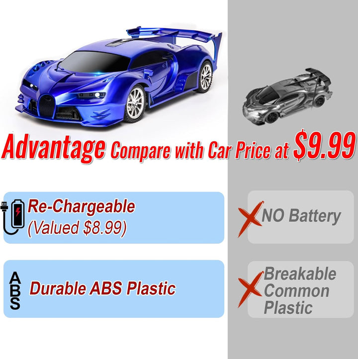 KULARIWORLD Auto a Control Remoto 1\/18 Coches RC de Alta Velocidad...