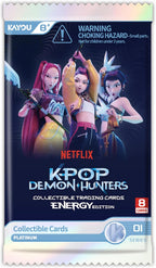 Kpop Demon Hunters - Tarjetas coleccionables edición energética