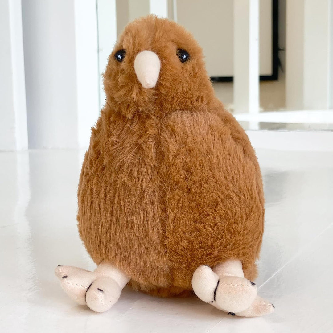 RejoyLix Kiwi - Juguete de peluche de pájaro peludo, juguete de pel...