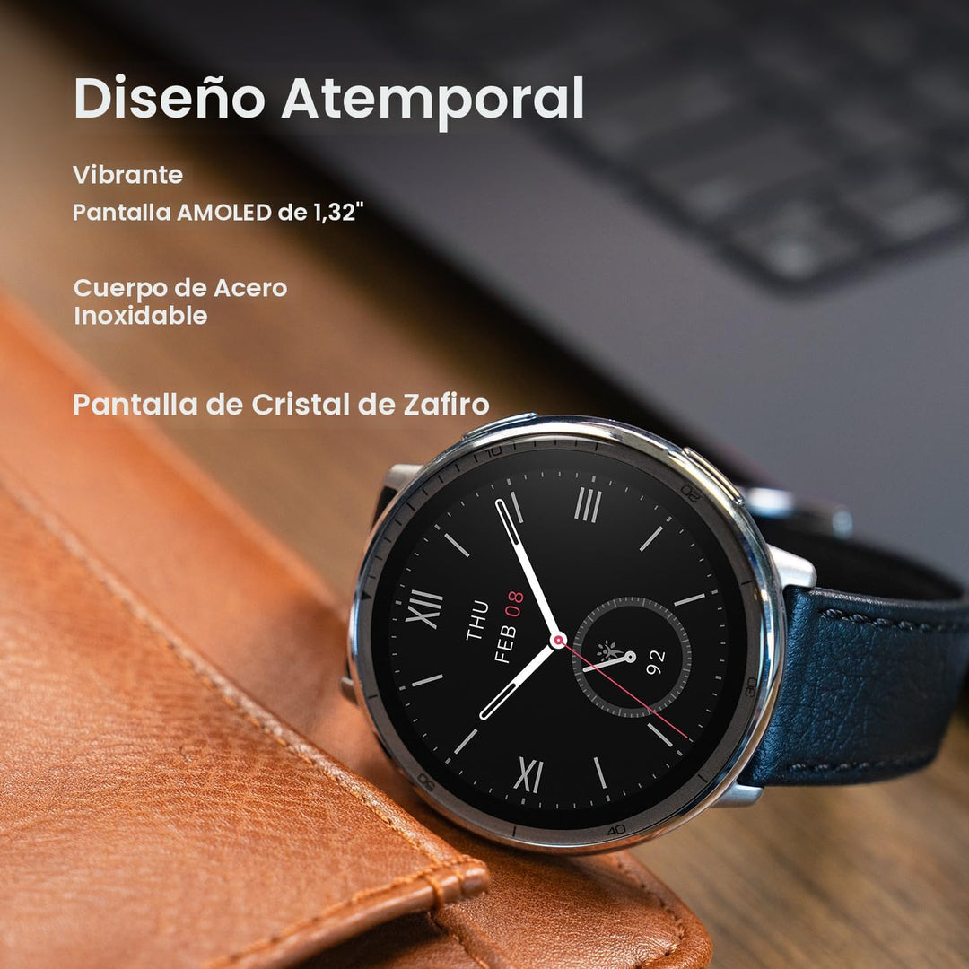 Amazfit Active 2 - Reloj inteligente de alta calidad (redondo) para...