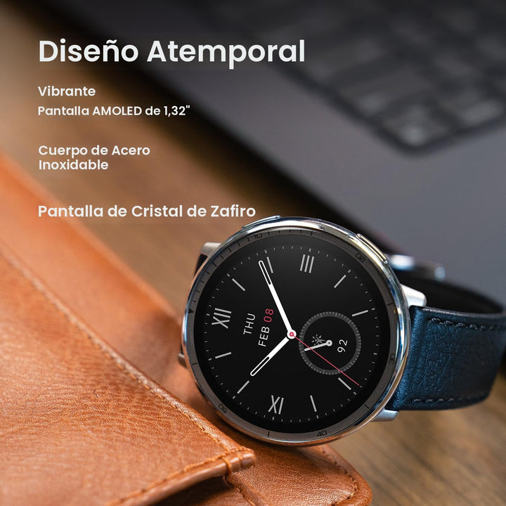 Amazfit Active 2 - Reloj inteligente de alta calidad (redondo) para...