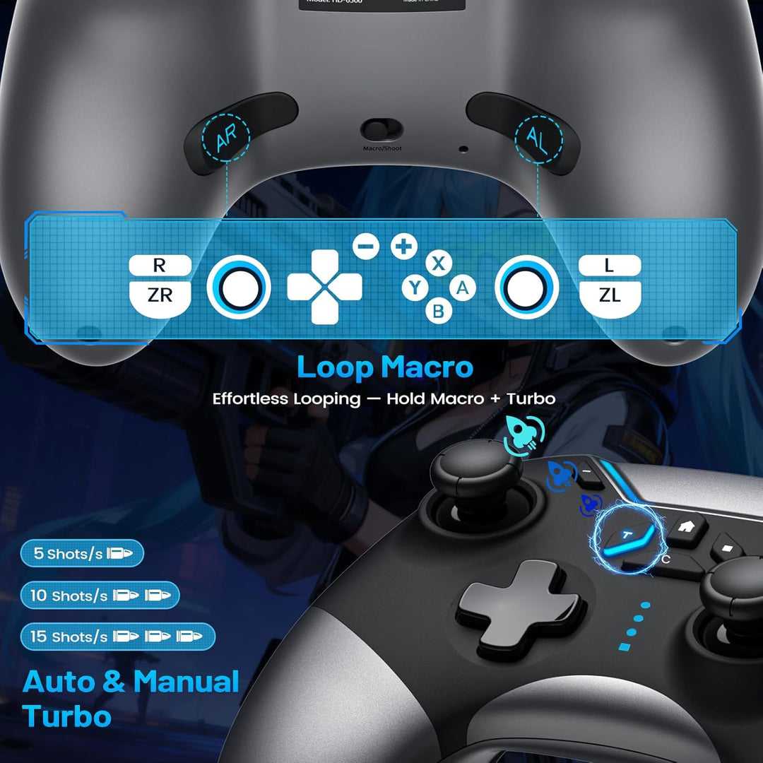 aghi Switch 2 Controller with Home Wake-up, Wireless Switch 2 Pro C...