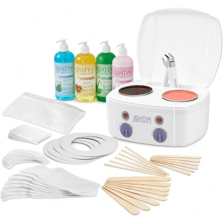 Kit Profesional de Calentador de Cera Dual Satin Smooth - Sistema d...