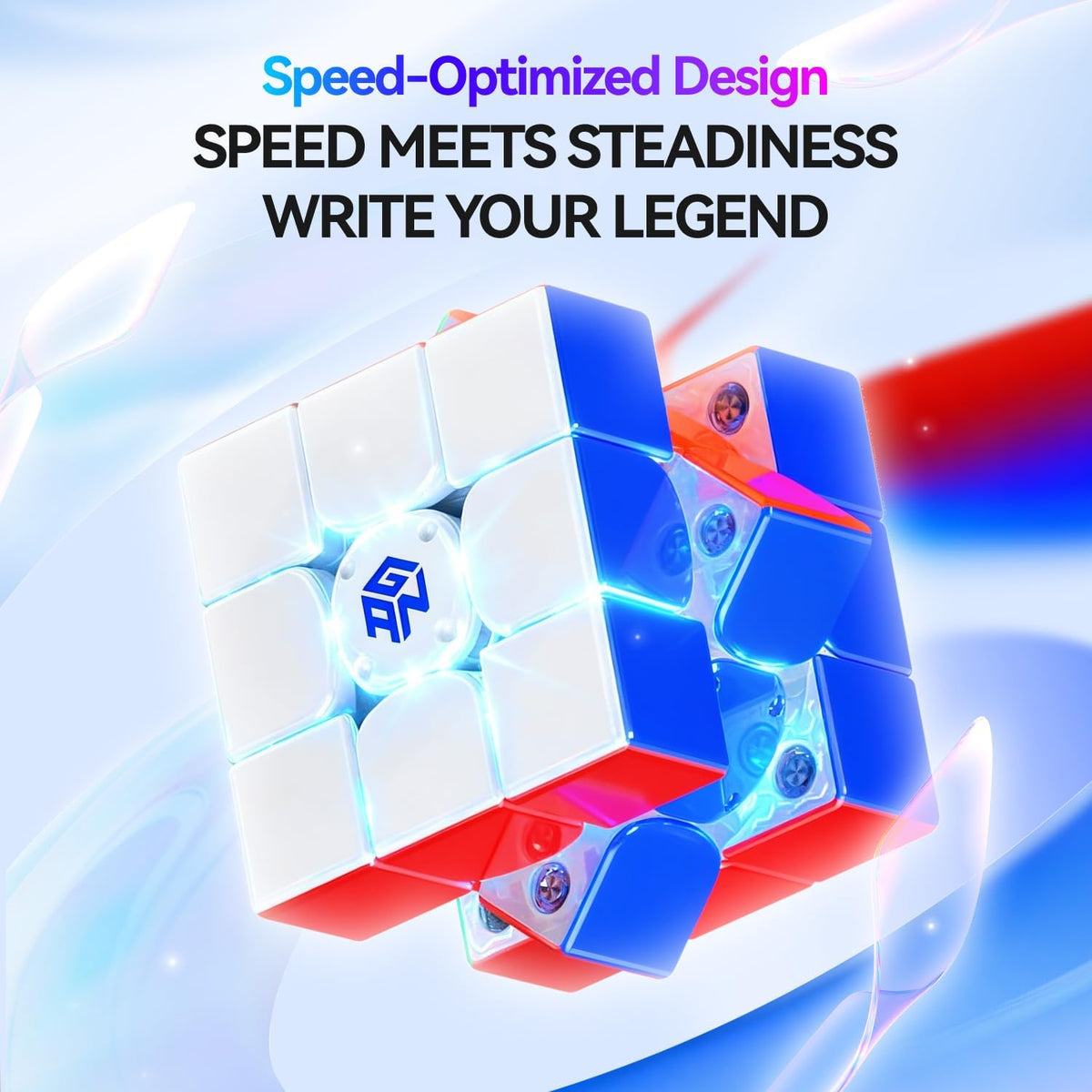 GAN i4 Maglev UV con Sticker, Smart Speed Cube con GanPod para Pros Cuber