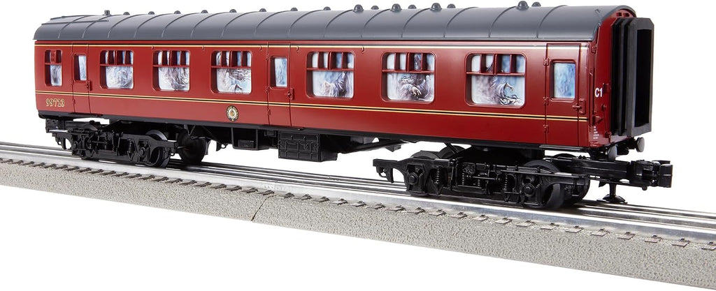 Lionel Trains - Vagón de los Dementores con Sonidos #99723, Escala O, Rojo, gris