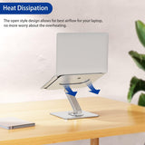 BESIGN LSX7 - Soporte para laptop con base giratoria de 360 grados,...
