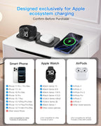 Fold Magnetic Wireless Charger para iPhone: Compact carga Pad Fit Travel