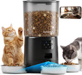 Alimentador automático para gatos con cámara para 3 gatos, monitoreo de 310