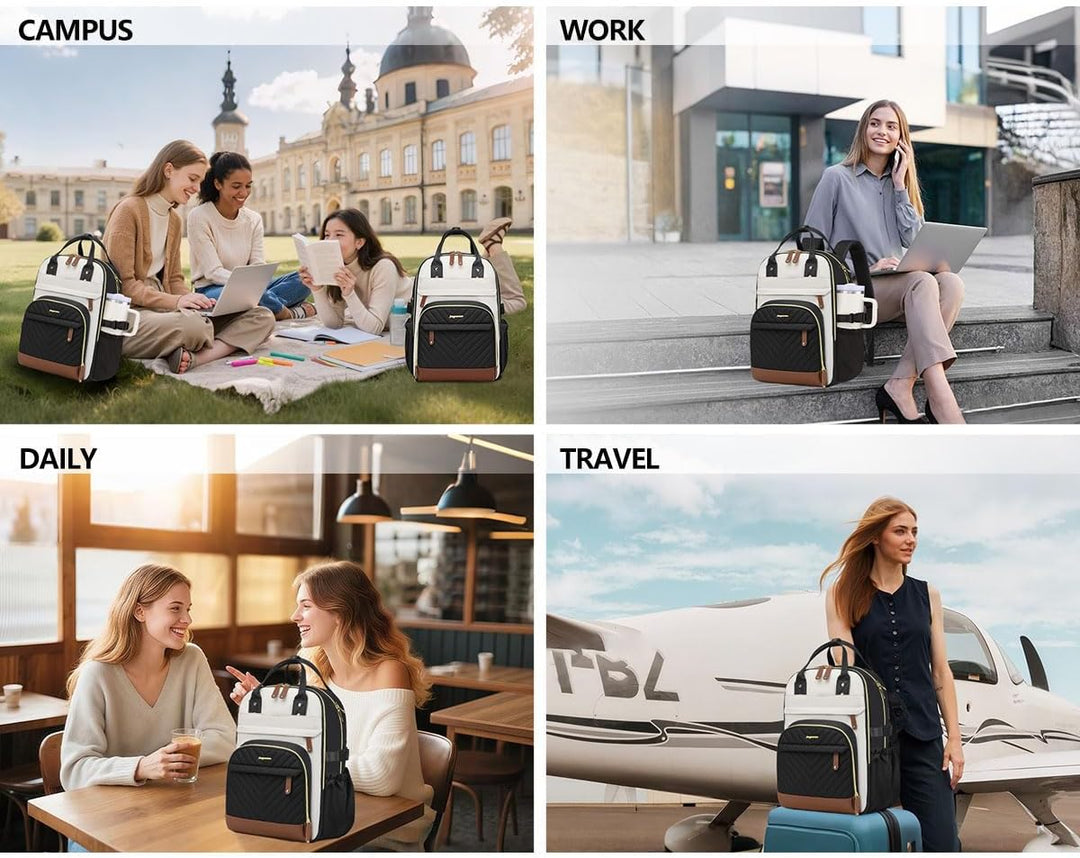 Mochila para laptop para mujer, mochilas de viaje \u2013 Bolsa para...